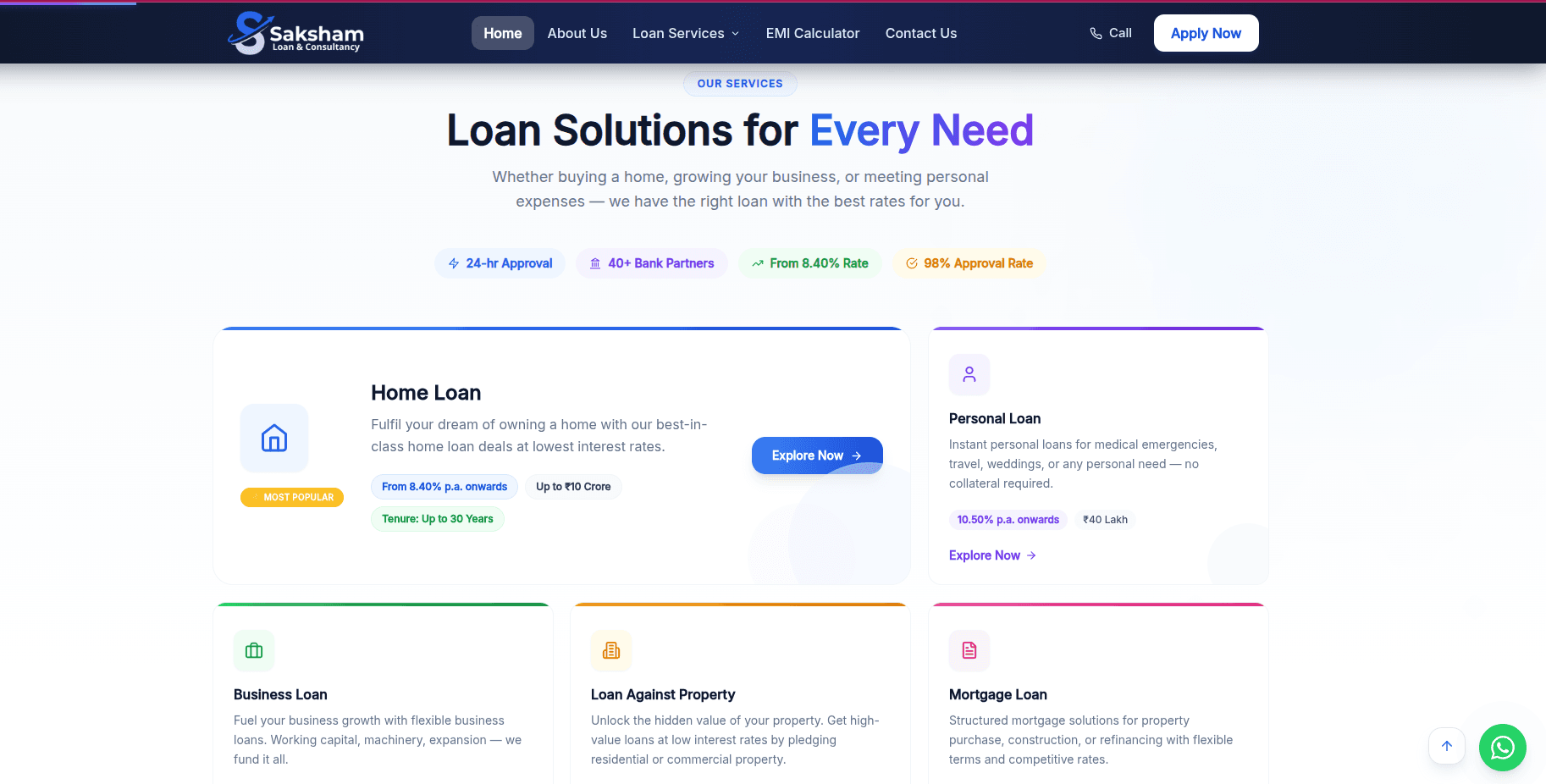 Saksham Loans view 2